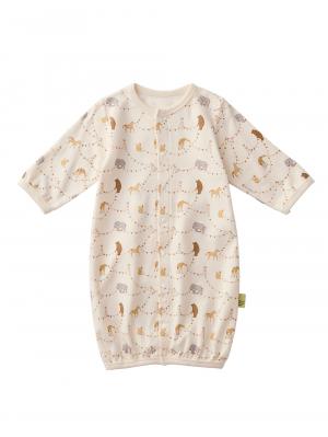 ツーウェイオール（2WAYオール）|【MAKE YOUR DAY】総柄スムース２WAYオール|動物柄