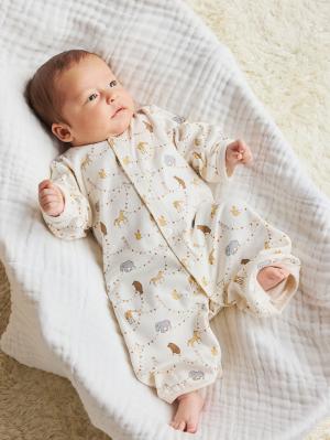 ツーウェイオール（2WAYオール）|【MAKE YOUR DAY】総柄スムース２WAYオール|動物柄