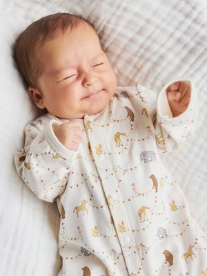 ツーウェイオール（2WAYオール）|【MAKE YOUR DAY】総柄スムース２WAYオール|動物柄