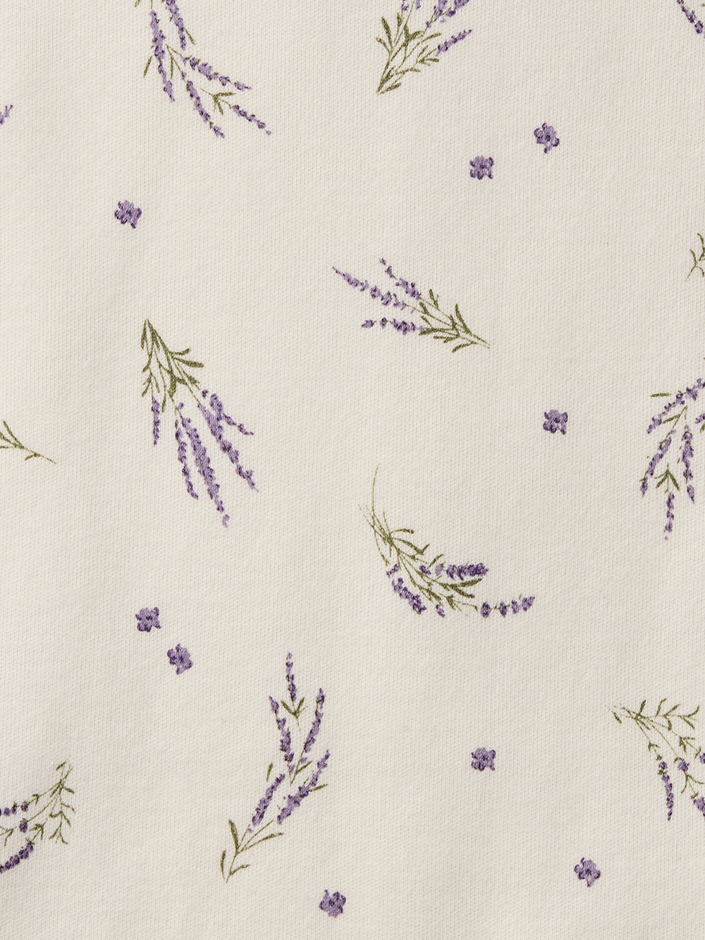 ツーウェイオール（2WAYオール）|【MAKE YOUR DAY】総柄スムース２WAYオール|ラベンダー柄