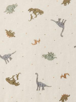 ツーウェイオール（2WAYオール）|【MAKE YOUR DAY】総柄接結２WAYオール|恐竜柄