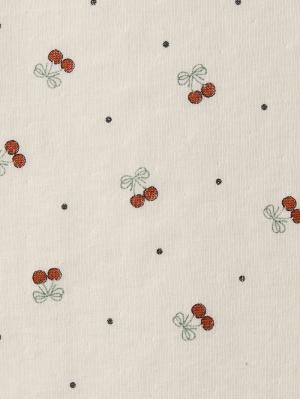 ツーウェイオール（2WAYオール）|【MAKE YOUR DAY】総柄接結２WAYオール|さくらんぼ柄