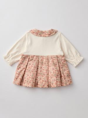 ロンパース・カバーオール|【MAKE YOUR DAY】花柄バルーンロンパース