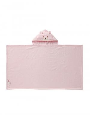 赤ちゃん お風呂・ベビースキンケア|【ミキハウス】無撚糸バスポンチョセット