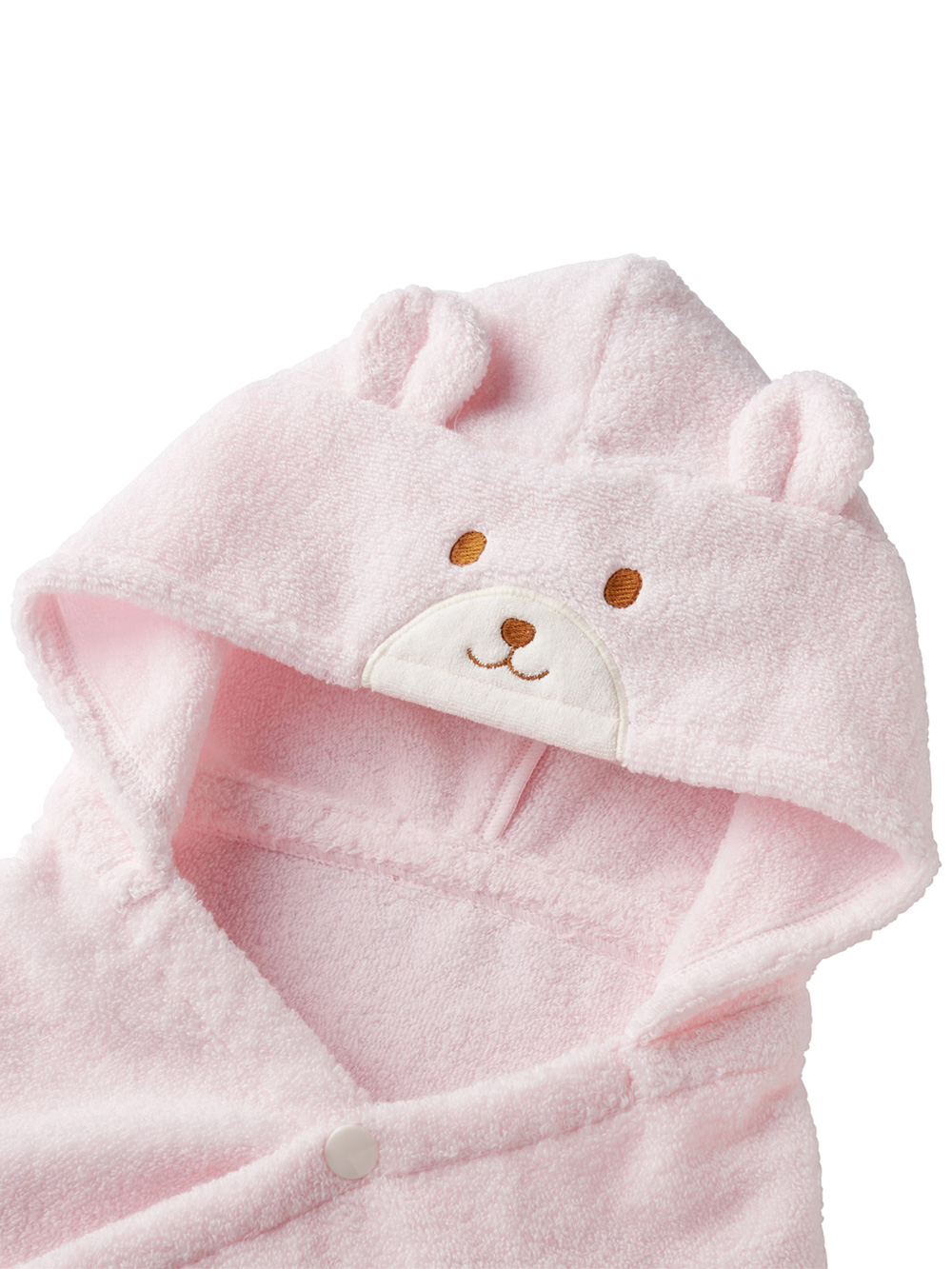 赤ちゃん お風呂・ベビースキンケア|【ミキハウス】無撚糸バスポンチョセット