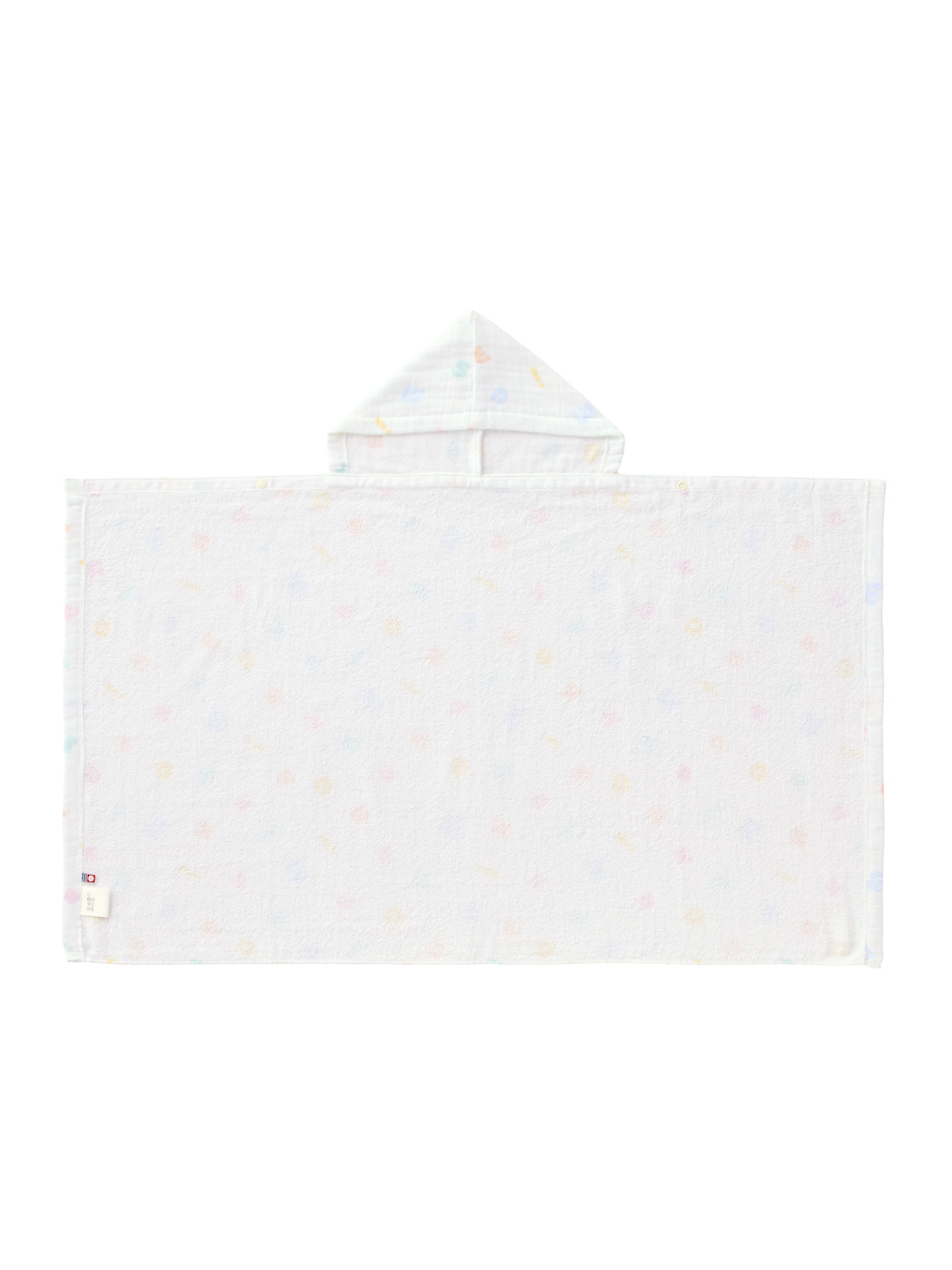赤ちゃん お風呂・ベビースキンケア|【ミキハウス】ガーゼバスポンチョセット