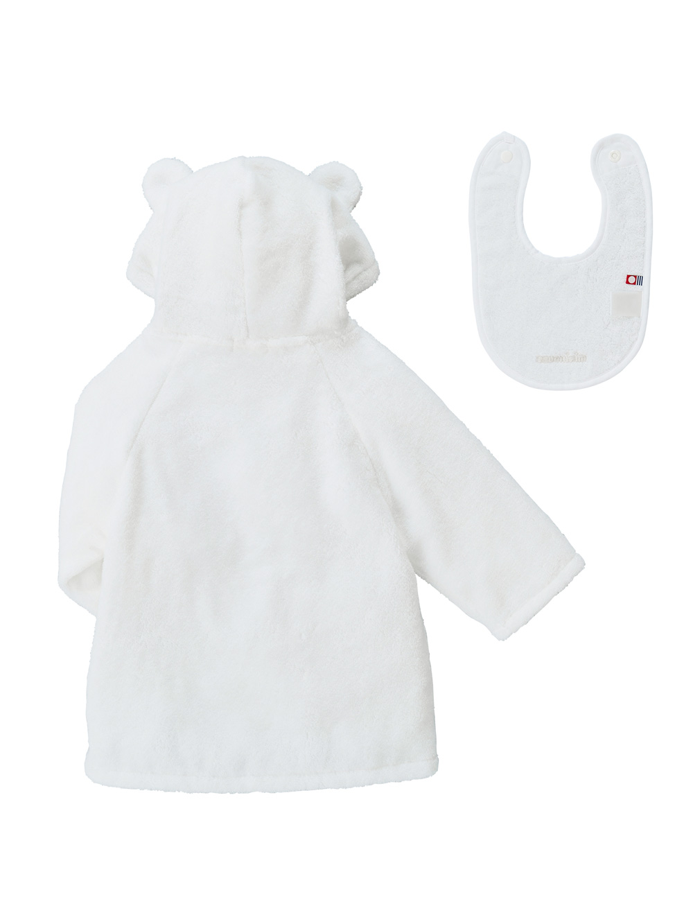 赤ちゃん お風呂・ベビースキンケア|【ミキハウス】バスローブセット