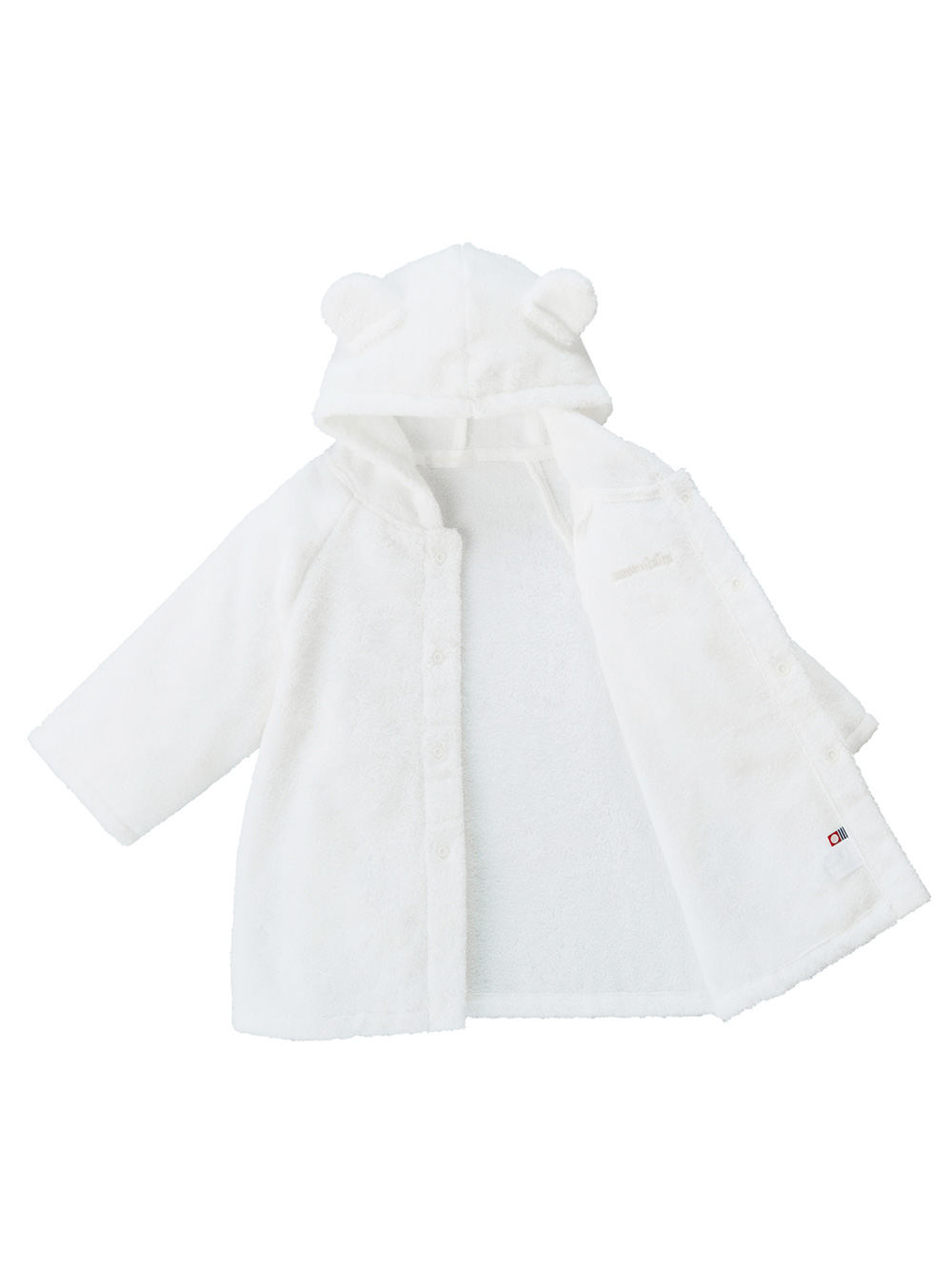 赤ちゃん お風呂・ベビースキンケア|【ミキハウス】バスローブセット