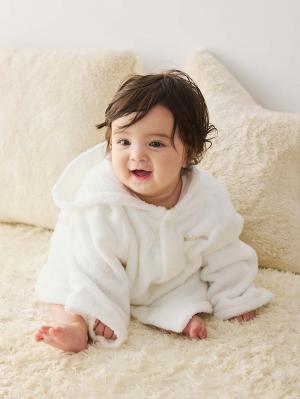 赤ちゃん お風呂・ベビースキンケア|【ミキハウス】バスローブセット