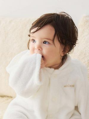 赤ちゃん お風呂・ベビースキンケア|【ミキハウス】バスローブセット