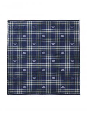 ベビー ブランケット・タオルケット|【ミキハウス】マルチケット|ネイビー