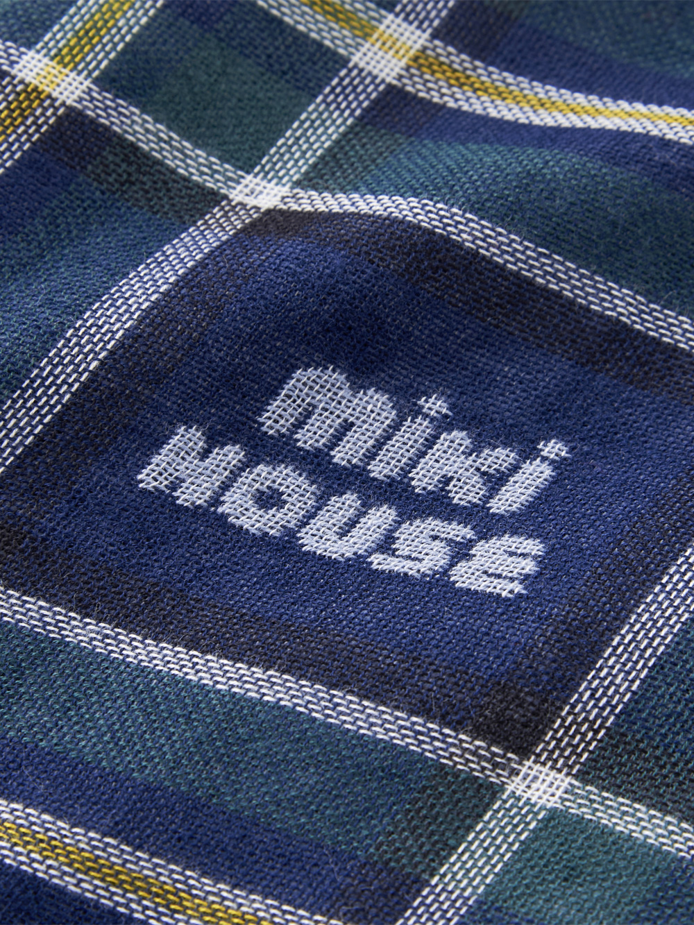 ベビー ブランケット・タオルケット|【ミキハウス】マルチケット|ネイビー