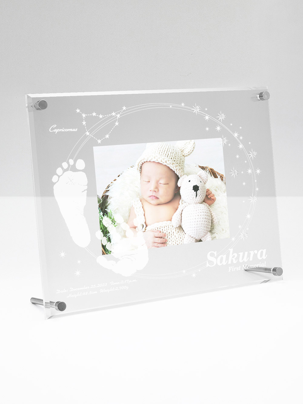 メモリアルグッズ|【ちあき工房】星に願いをスワロフスキー