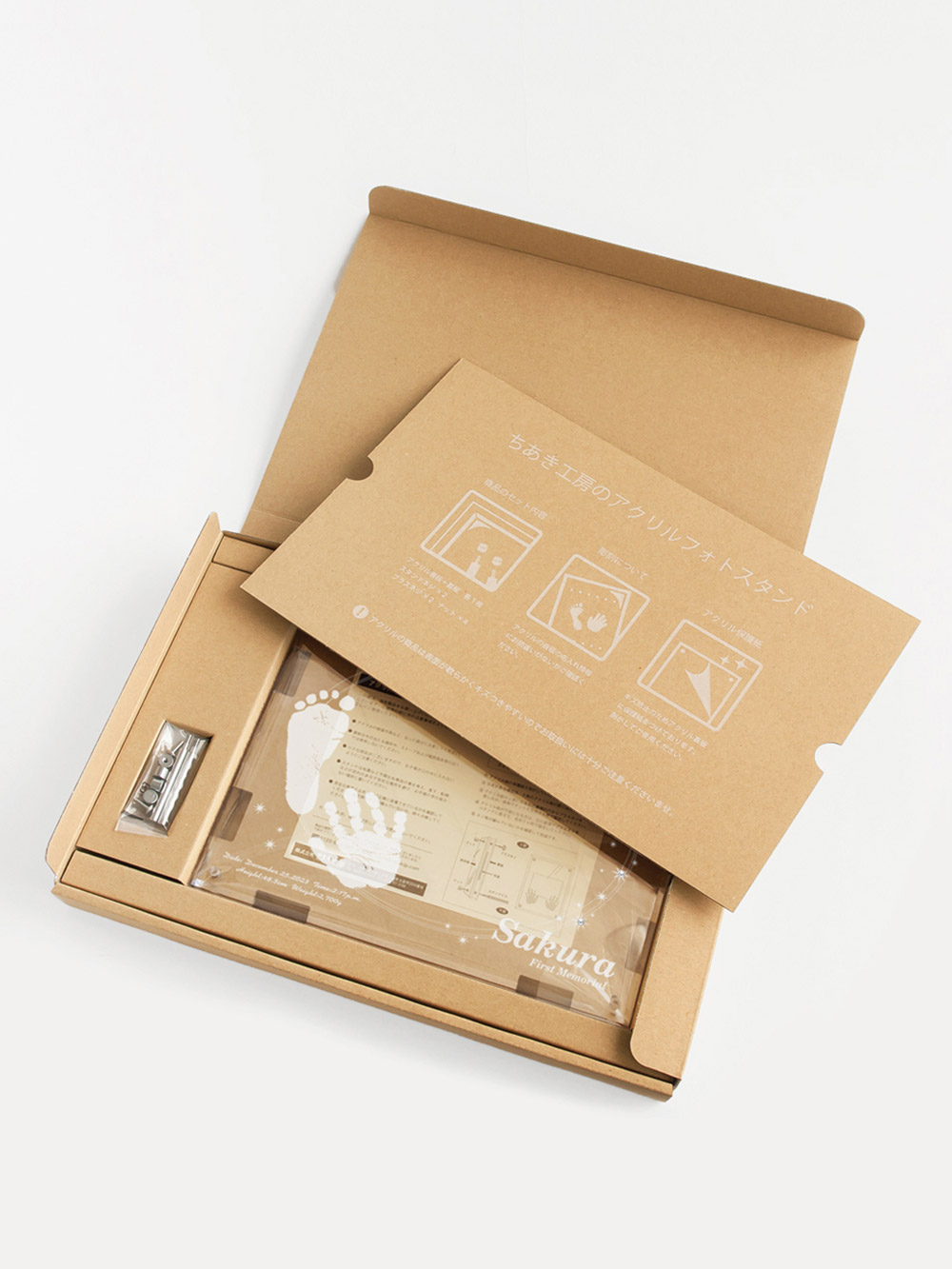 メモリアルグッズ|【ちあき工房】星に願いをスワロフスキー