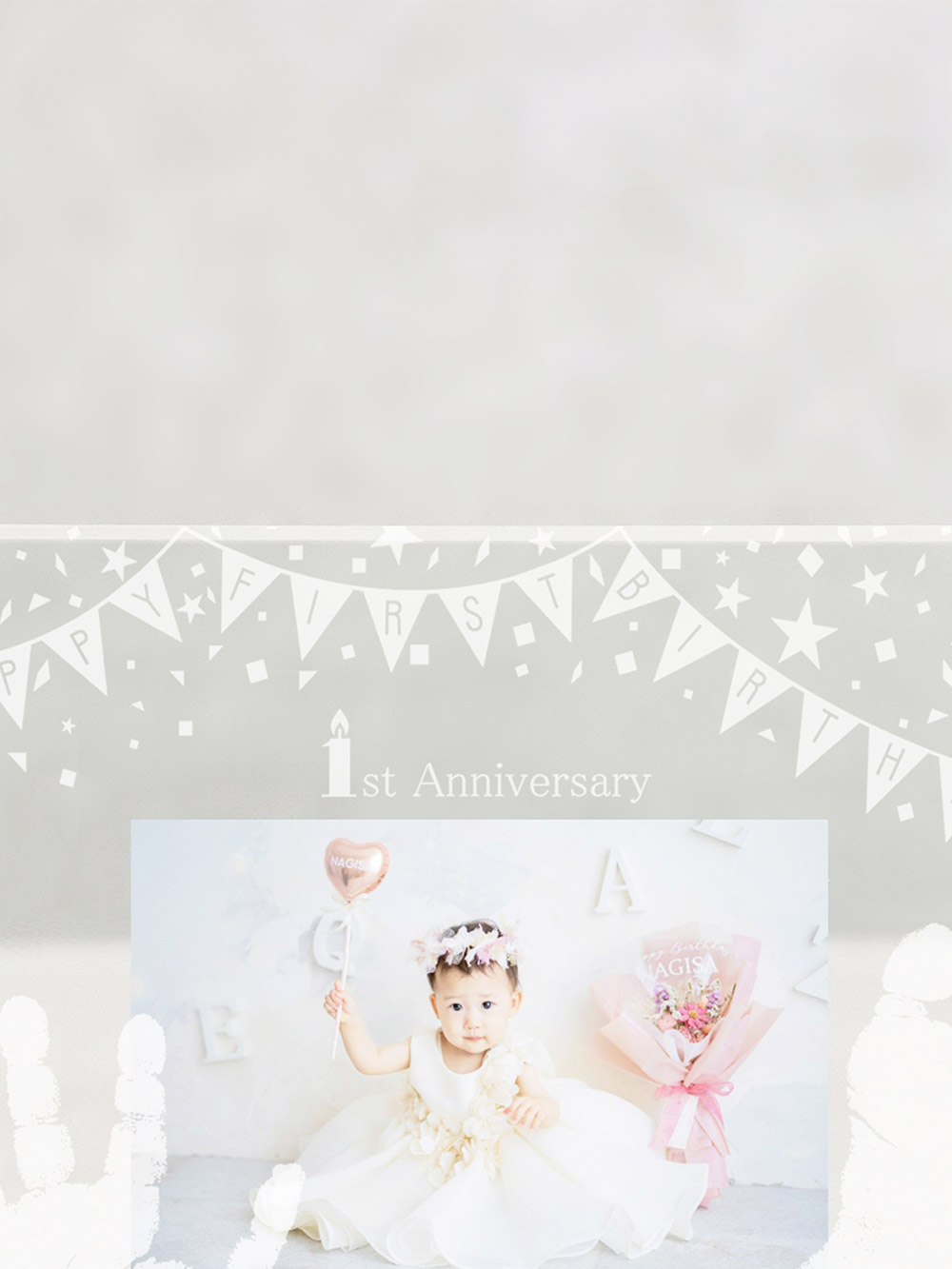 メモリアルグッズ|【ちあき工房】HAPPY FIRST BIRTHDAY