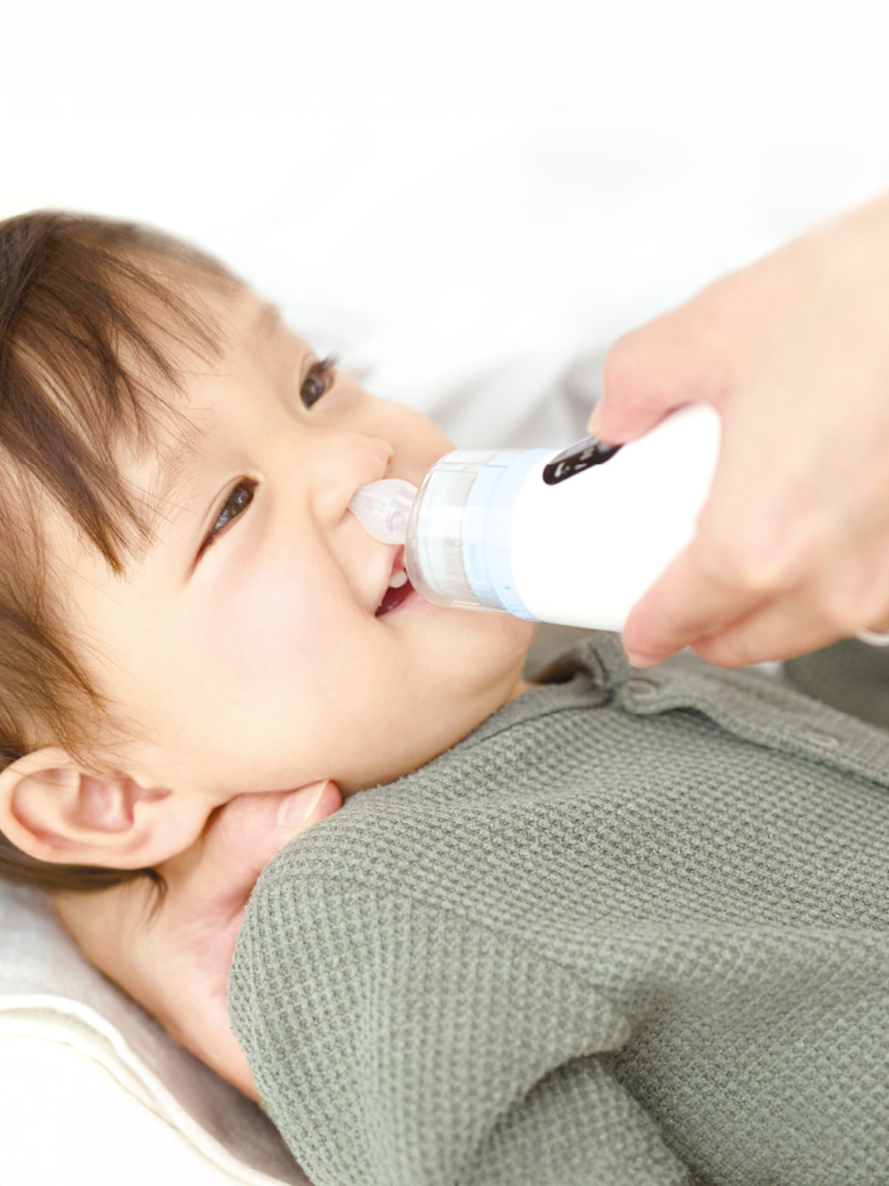 赤ちゃん お風呂・ベビースキンケア|電動鼻水吸引器 PochiSui