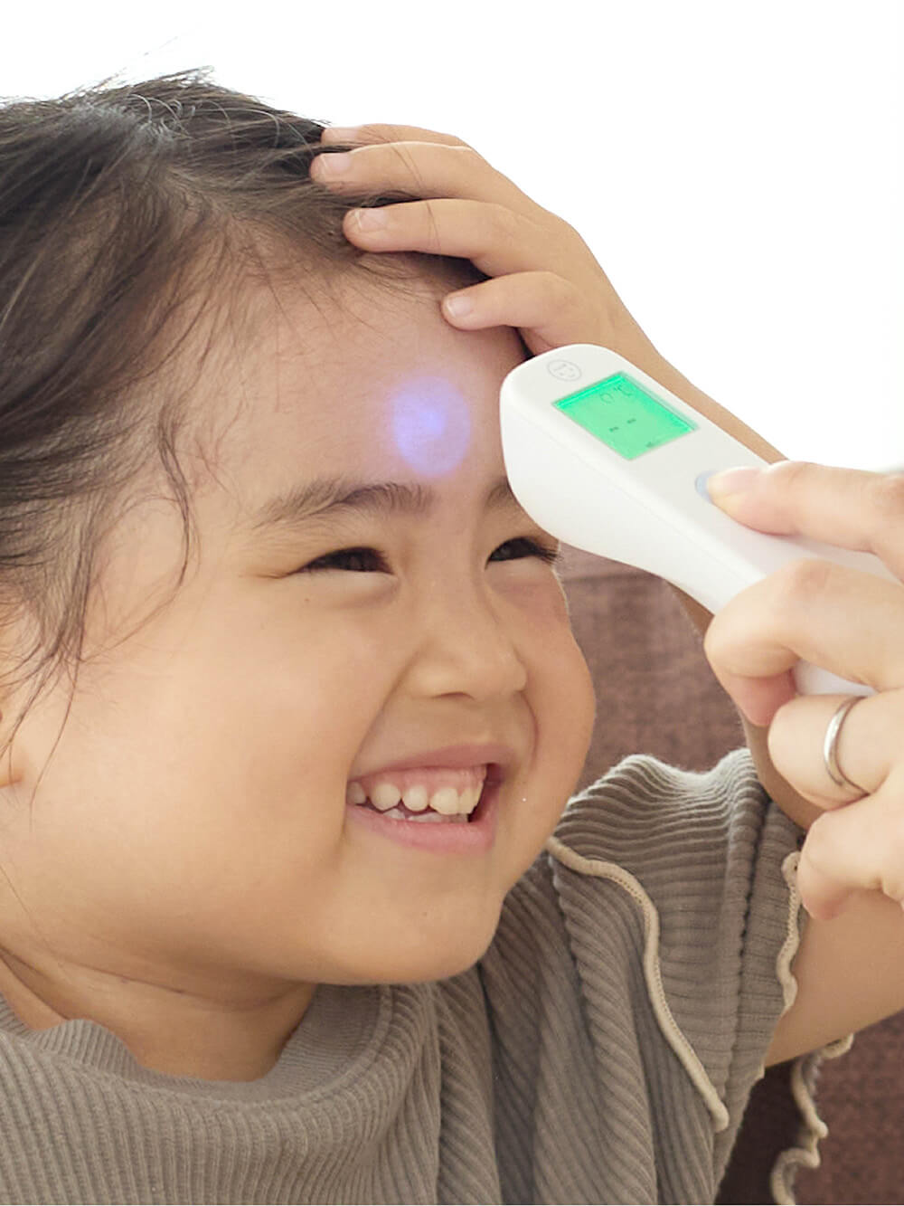 赤ちゃん お風呂・ベビースキンケア|光ナビ体温計PRO|ー