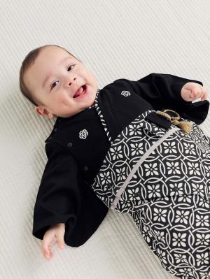 【mocmof】お宮参り着物２WAYオール51812