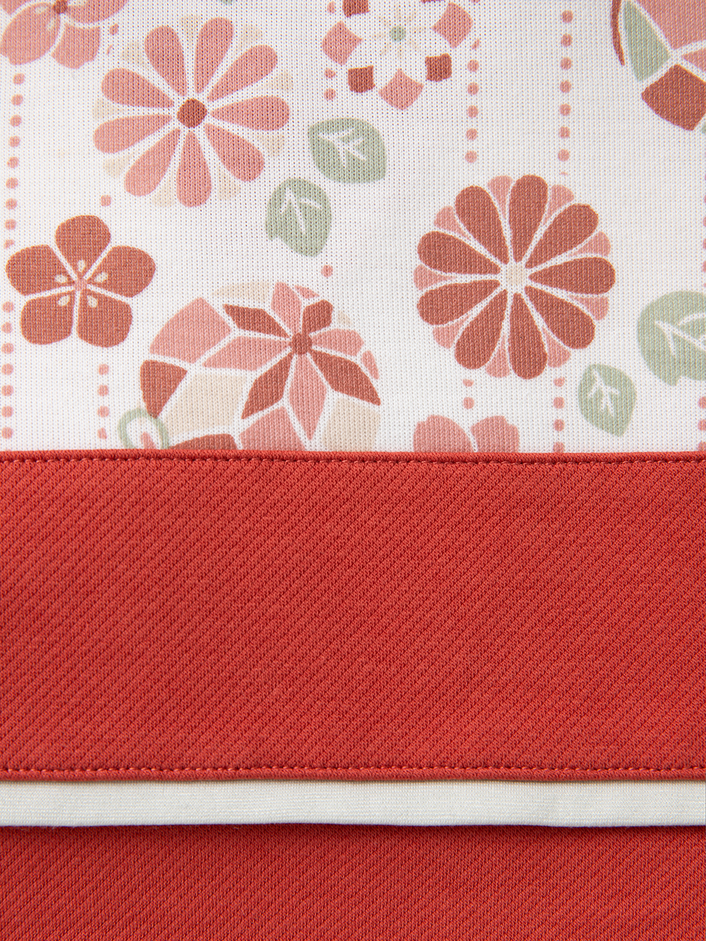 ツーウェイオール（2WAYオール）|【mocmof】お宮参り着物２WAYオール|レッド