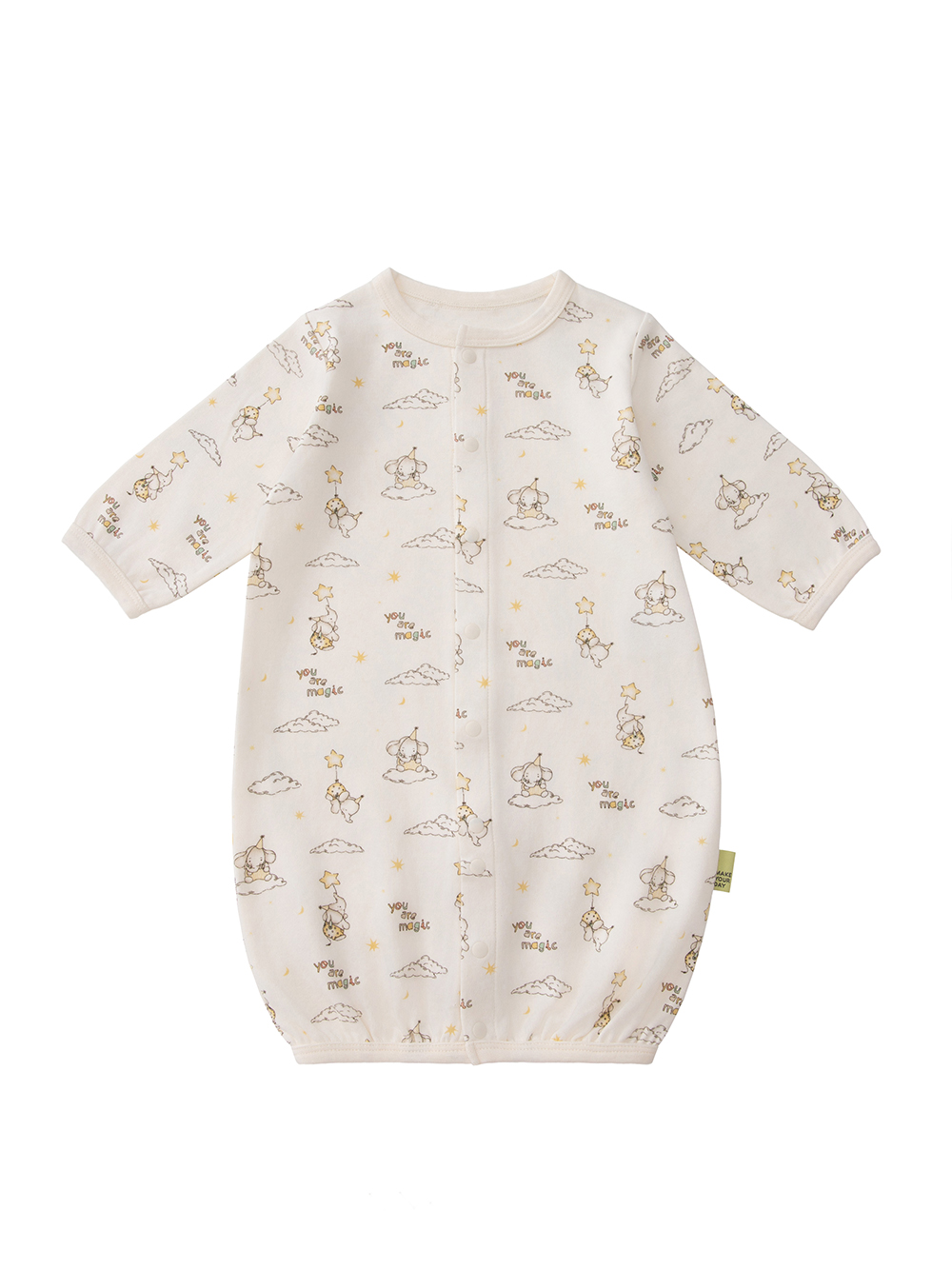 ツーウェイオール（2WAYオール）|【MAKE YOUR DAY】総柄２WAYオール|ぞう柄