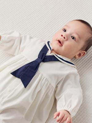 セレモニードレス|【MAKE YOUR DAY】セーラー セレモニードレス＆ボウシ セット|オフホワイト