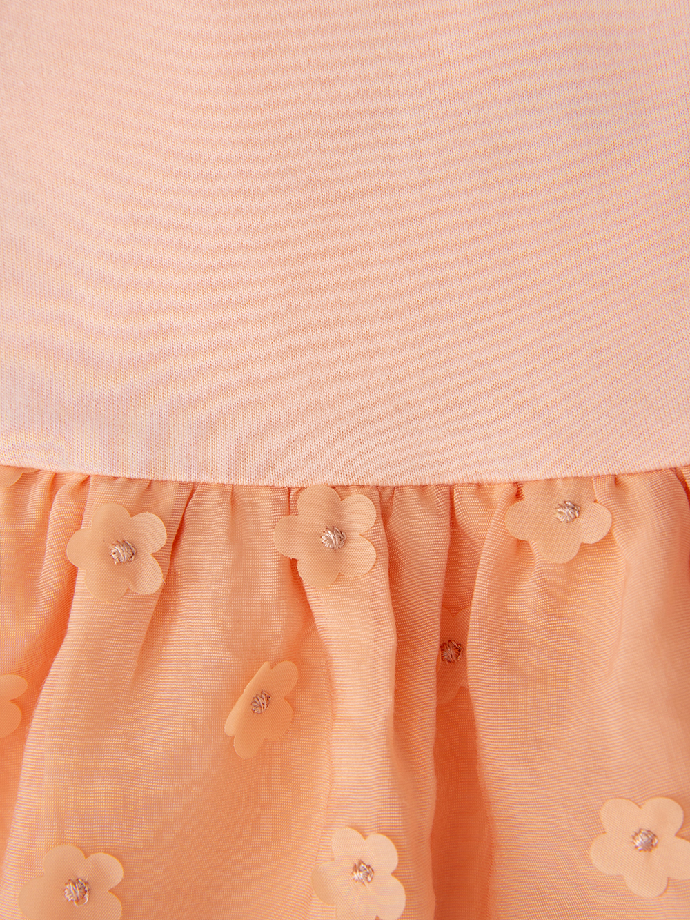 ロンパース・カバーオール|【MAKE YOUR DAY】シアーフラワーロンパース