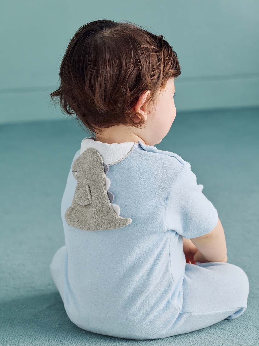 ベビー 小物|【mocmof】立体モチーフ汗取りタオル|恐竜