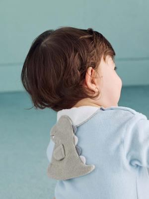 ベビー 小物|【mocmof】立体モチーフ汗取りタオル|恐竜