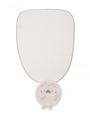 ベビー 小物|【mocmof】立体モチーフ汗取りタオル|アザラシ