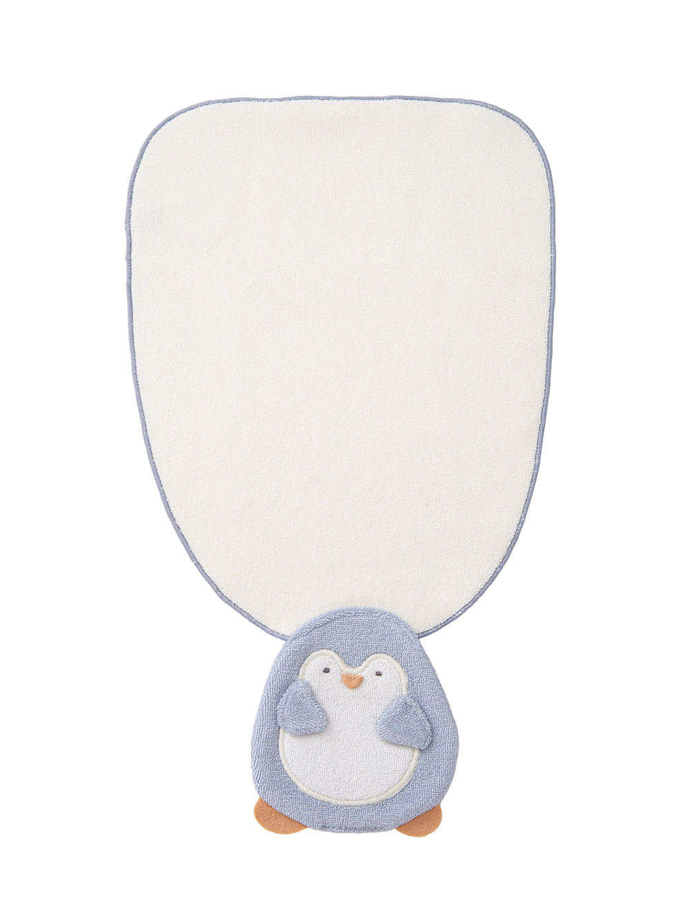 ベビー 小物|【mocmof】立体モチーフ汗取りタオル|ペンギン