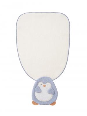 ベビー 小物|【mocmof】立体モチーフ汗取りタオル|ペンギン