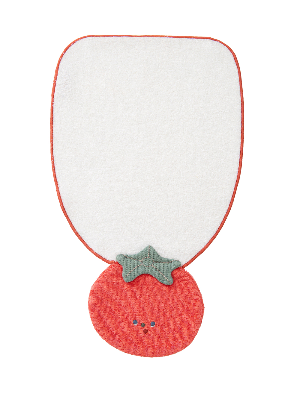 ベビー 小物|【mocmof】立体モチーフ汗取りタオル|トマト