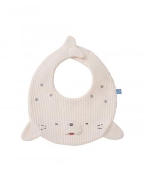 スタイ（よだれかけ）|【mocmof】立体モチーフスタイ|アザラシ