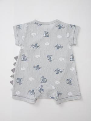 ロンパース・カバーオール|【mocmof】ドラゴン柄サマーロンパース