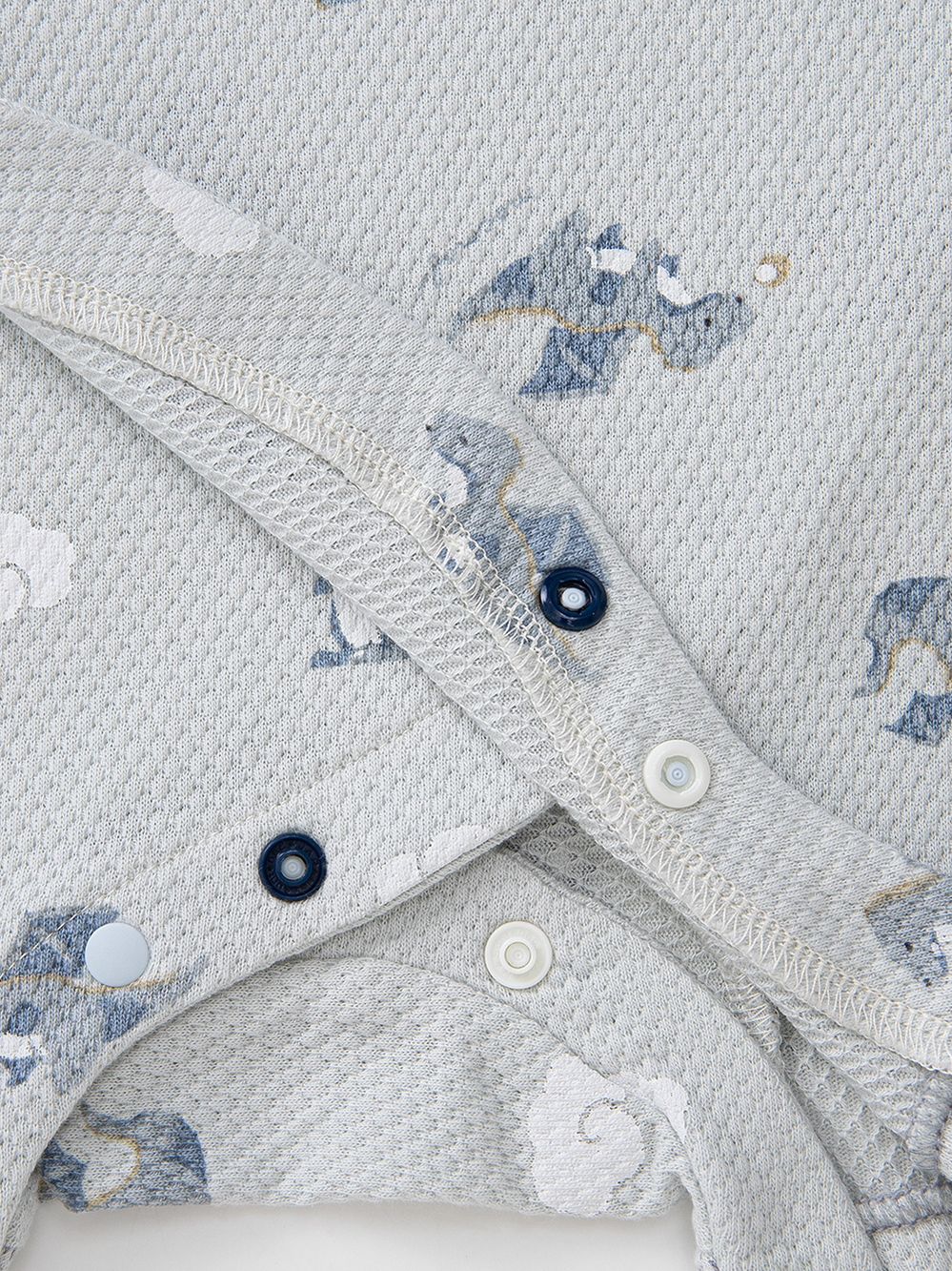 ロンパース・カバーオール|【mocmof】ドラゴン柄サマーロンパース