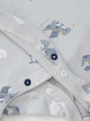 ロンパース・カバーオール|【mocmof】ドラゴン柄サマーロンパース