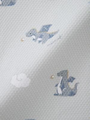 ロンパース・カバーオール|【mocmof】ドラゴン柄サマーロンパース