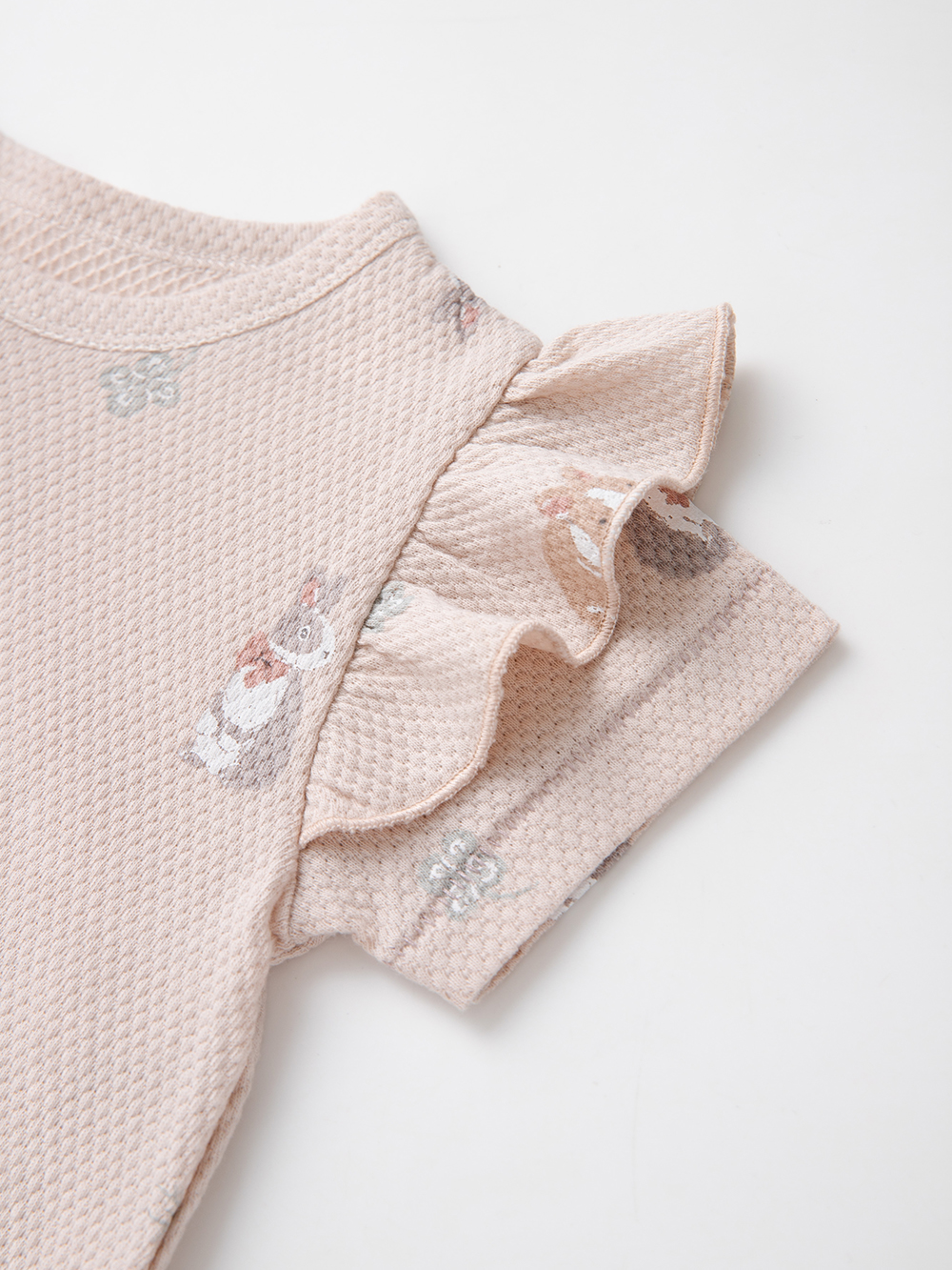 ロンパース・カバーオール|【mocmof】うさぎ柄サマーロンパース