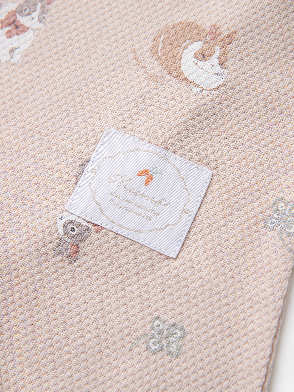 ロンパース・カバーオール|【mocmof】うさぎ柄サマーロンパース