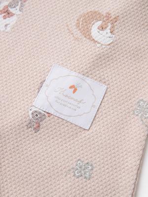 ロンパース・カバーオール|【mocmof】うさぎ柄サマーロンパース