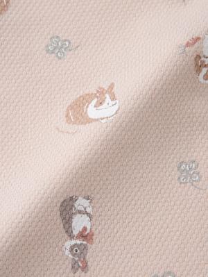 ロンパース・カバーオール|【mocmof】うさぎ柄サマーロンパース