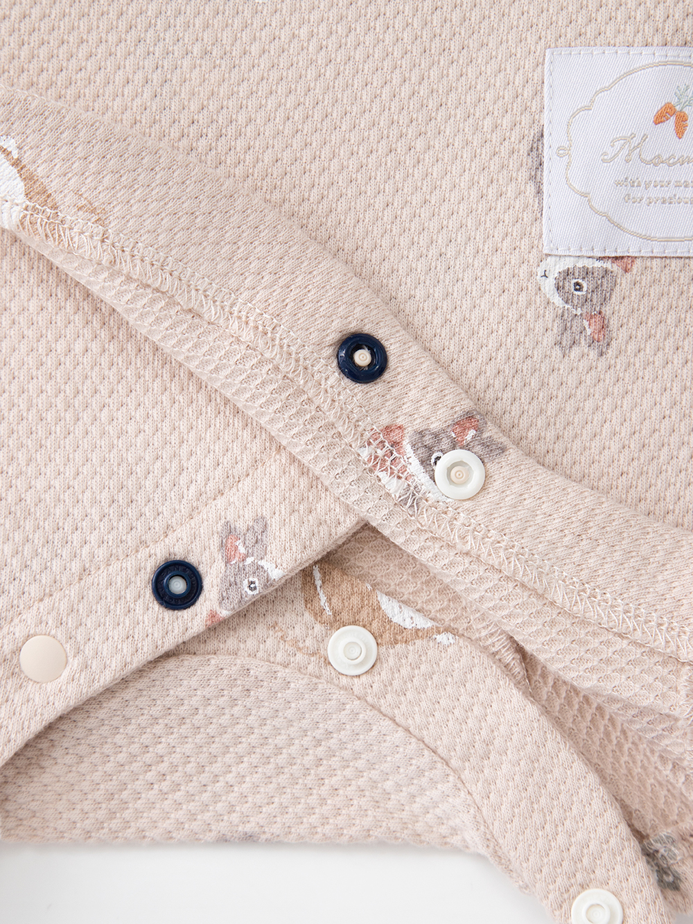 ロンパース・カバーオール|【mocmof】うさぎ柄サマーロンパース