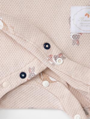 ロンパース・カバーオール|【mocmof】うさぎ柄サマーロンパース