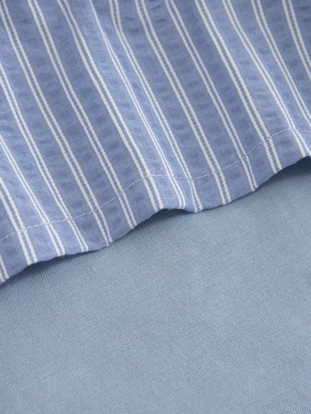 ロンパース・カバーオール|【coto cotto】セーラー襟ロンパース|ストライプ柄