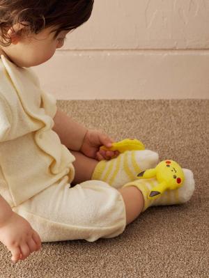 ベビーシューズ・ファーストシューズ・ベビー靴下|【monpoke】モンポケパイルソックス