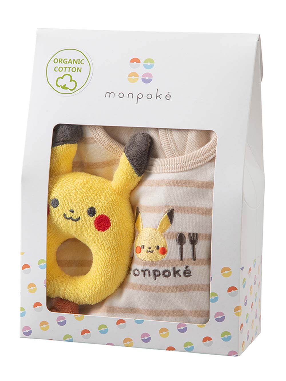 スタイ（よだれかけ）|【monpoke】モンポケオーガニックスタイセット|ー