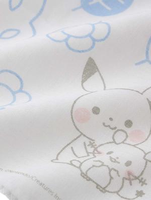 赤ちゃん お風呂・ベビースキンケア|【monpoke】モンポケガーゼハンカチ3枚組