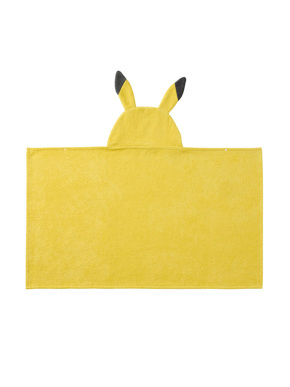 赤ちゃん お風呂・ベビースキンケア|【monpoke】モンポケフード付きバスタオル|ピカチュウ