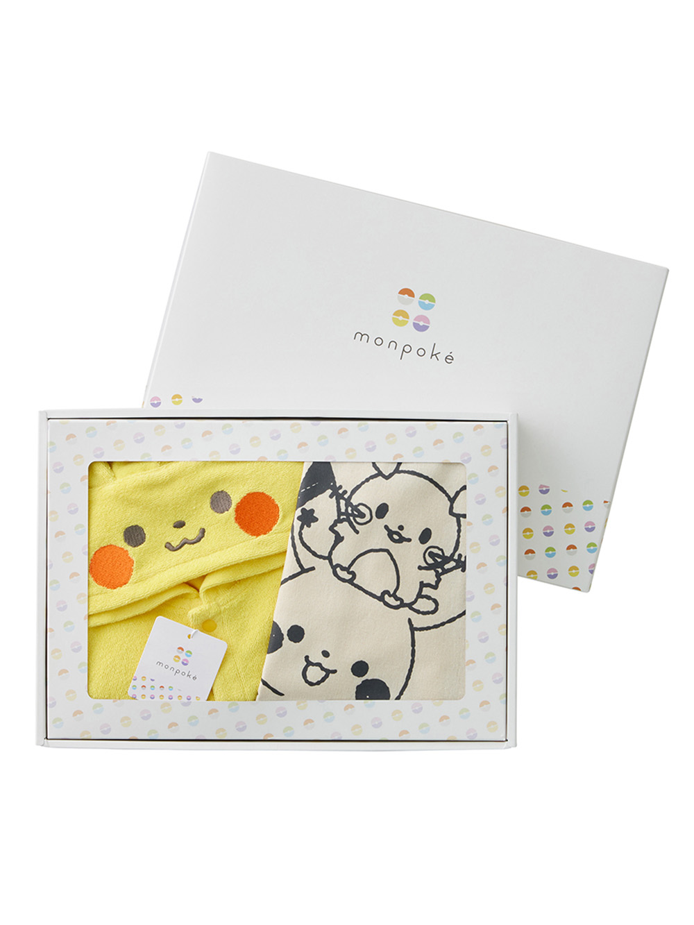 出産準備|【monpoke】モンポケフード付きカバーオール