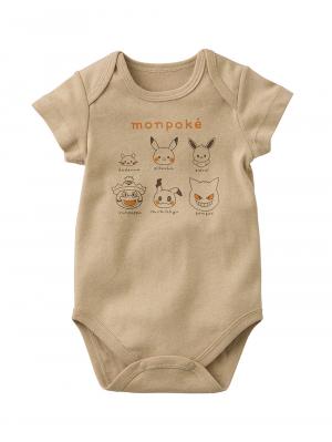 コンビ肌着・新生児/ベビー肌着|【monpoke】モンポケ半袖ボディ2枚組